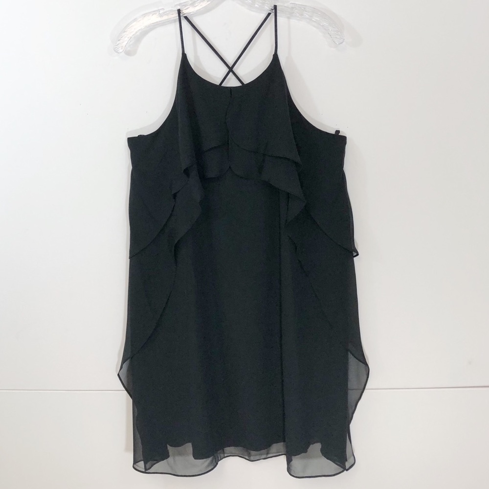 BCBGMaxazria Flowy Little Black Dress || NWT ||M||